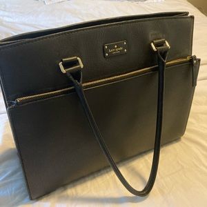 Kate Spade black bag. Perfect size for lap top